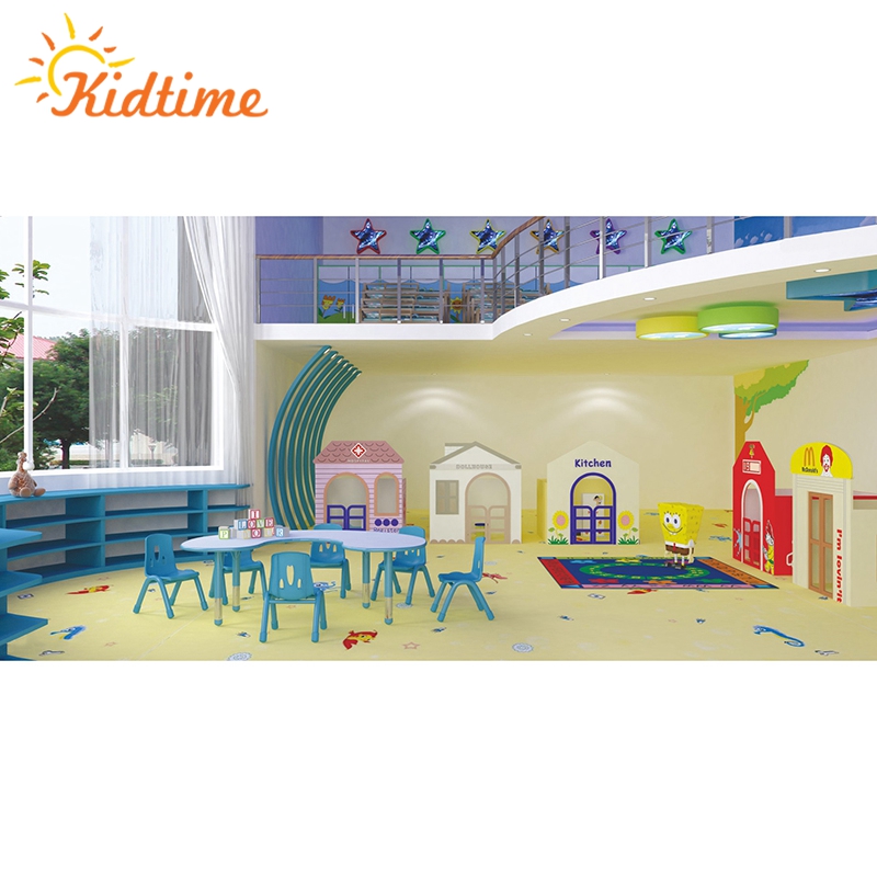 Индивидуальная цветная деревянная мебель для детского сада, школьная мебель для детского сада