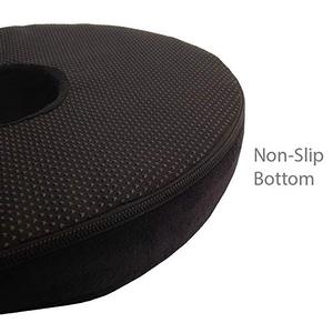 Donut Steißbein Sitzkissen Hüft Bursitis und General Coccyx Pain Memory Foam Donut Sitzkissen (Schwarz) - Product Image 5