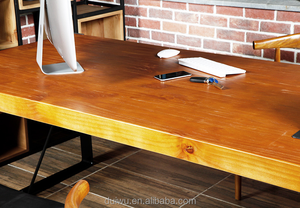 2017 di Alta qualità dell'annata cucina 4 cm spessore <span class=keywords><strong>tavolo</strong></span> in <span class=keywords><strong>legno</strong></span> di pino <span class=keywords><strong>grezzo</strong></span> in vendita - Product Image 4