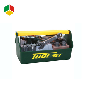 <span class=keywords><strong>Workman</strong></span> fingere di giocare giocattoli trapano elettrico scatola di stoccaggio per bambini strumento di plastica Kit giocattoli per bambini - Product Image 2