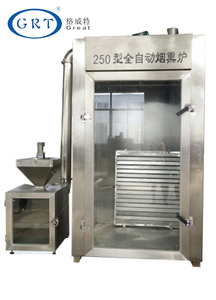 Caliente comercial de <span class=keywords><strong>trucha</strong></span> pescar salmón ahumado <span class=keywords><strong>horno</strong></span> pescado línea de procesamiento - Product Image 2