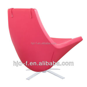 Sillón, silla giratoria de ocio, hotel silla con otomana - Product Image 5