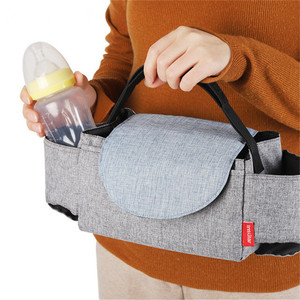 Accesorios para cochecito de bebé, bolsa de taza, <span class=keywords><strong>organizador</strong></span> para cochecito de bebé, bolsa de pañales - Product Image 2