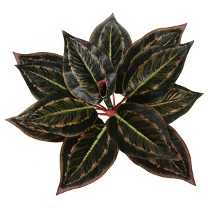40cm plantes suspendues décoration verdure paquet petit arbre d'arbustes en gros usine fournisseur Offre Spéciale faux tropicial feuilles tas - Product Image 5
