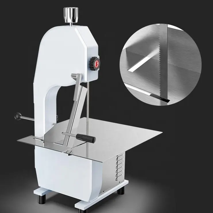 전기 탁상용 고기 뼈 밴드는 분쇄기를 가진 뼈 절단기를 보았습니다