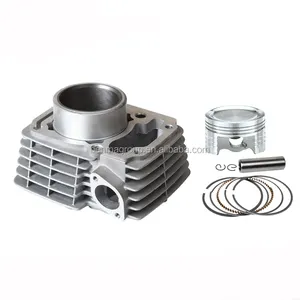 OEM quality Titan150 engine spare parts cylinder block piston and piston ring kit set for motorcycle