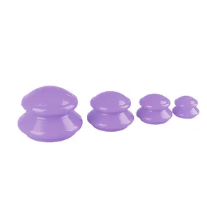 Silicone Cupping Therapy Vacuum Cupping Therapy Suction Cups On Back