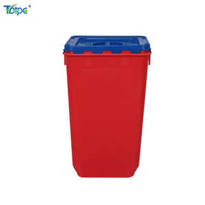 صندوق إبر حاد طبي بغطاء محكم من البلاستيك 60 لتر - Product Image 1
