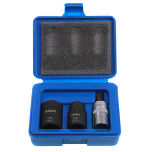 3 pcs 1/2 pollici Pentagono Esagonale A <span class=keywords><strong>Brugola</strong></span> Freno Presa Bit <span class=keywords><strong>Set</strong></span> - Product Image 4