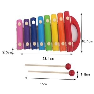 Trẻ Em Đồ Chơi Âm Nhạc Cụ Gỗ Nhỏ Đồ Chơi Xylophone - Product Image 2