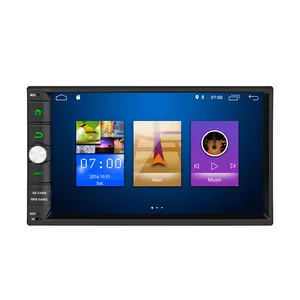 Reproductor multimedia estéreo con GPS para coche, reproductor DVD UNIVERSAL con pantalla HD, GPS, Mirror Link, DVR, TPMS, Android 8,1, gran oferta, KD-7099