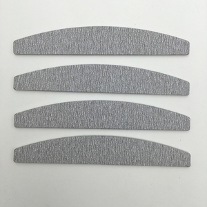 Japón arena papel 180/240 grano lima lima lima media <span class=keywords><strong>luna</strong></span> gris lima uñas - Product Image 1