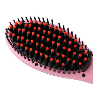 Trending productos 2019 nueva llegada <span class=keywords><strong>de</strong></span> hierro <span class=keywords><strong>de</strong></span> plancha <span class=keywords><strong>de</strong></span> pelo peine alisar el <span class=keywords><strong>cabello</strong></span> peines <span class=keywords><strong>y</strong></span> cepillos - Product Image 5
