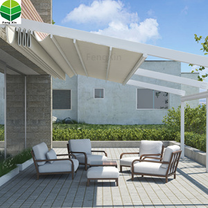 Interruptor de Control remoto al aire libre impermeable y resistente al viento durable lujo PVC toldo pérgola