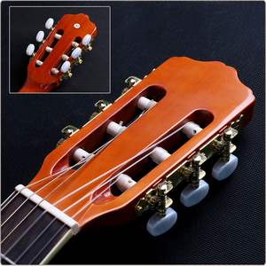 EC-320 Deviser 39 pulgadas abeto Álamo corte cuerpo cromo <span class=keywords><strong>guitarra</strong></span> clásica - Product Image 4
