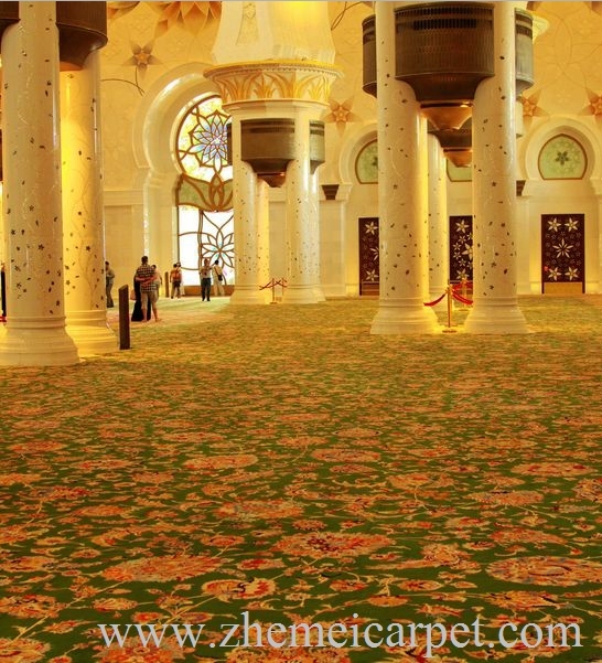 Muslim Praying Prayer Room Carpet and Custom Made Prayer Mat