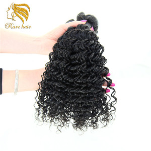 Super humano Remy extensiones de cabello virgen 100% peruano de <span class=keywords><strong>la</strong></span> onda profunda - Product Image 1