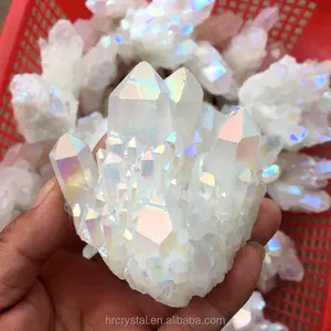 Cura Natural Cluster Cristal Aura Anjo Natural Áspero Limpar Quartz Crystal Cluster