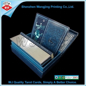 Diseño personalizado Tarjeta de <span class=keywords><strong>tarot</strong></span> impresión borde oro plata <span class=keywords><strong>tarot</strong></span> Oracle tarjetas - Product Image 4