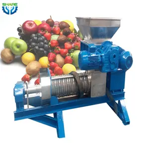 गाजर Juicer Dewatering मशीन पेंच प्रेस खाद्य अपशिष्ट पुनर्चक्रण मशीन