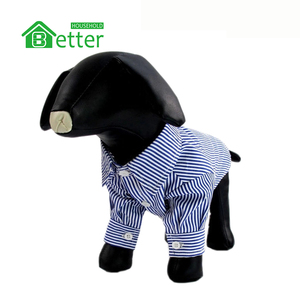 Neue Ankunft Haustier Frühjahr Hund Hemd Kleidung Striped Dünne Haustier Hund Shirt Gute Qualität Custom <span class=keywords><strong>Dog</strong></span> Shirt - Product Image 6