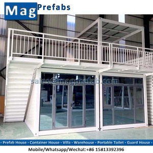 Barato prefabricado moderno contenedor Oficina/contenedor Cafetería/contenedor casas contenedor casa pequeña tienda café - Product Image 2