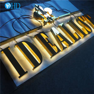Insegna Luminosa 3D Personalizzata con Logo per Decorazione Negozi Lettere Illuminate per <span class=keywords><strong>Pubblicità</strong></span> - Product Image 2