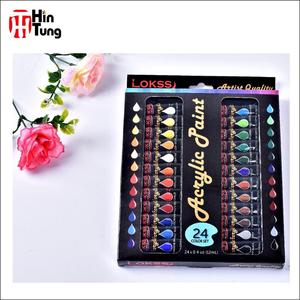 Juego de pintura acrílica profesional Premium 24 <span class=keywords><strong>para</strong></span> Artista con alta calidad <span class=keywords><strong>para</strong></span> dibujar y <span class=keywords><strong>pintar</strong></span> - Product Image 4