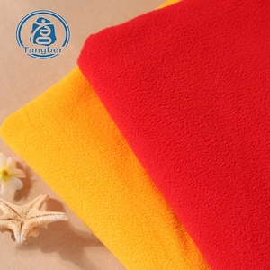 Bán buôn giá rẻ giá một bên chải 100% <span class=keywords><strong>polyester</strong></span> vi pk <span class=keywords><strong>fleece</strong></span> vải cho áo - Product Image 4