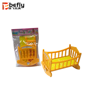 plastic doll cradle