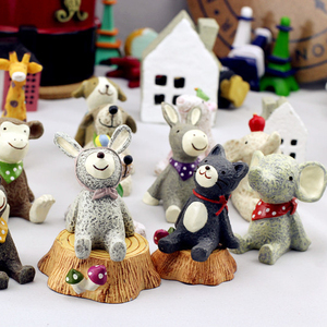 Artesanías de resina, animales pequeños, micro paisaje, accesorios de paisaje, artesanía de resina - Product Image 1