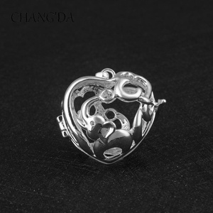 Cage cristal <span class=keywords><strong>Bola</strong></span> Ball Musical <span class=keywords><strong>Bola</strong></span> nouveau carillons <span class=keywords><strong>de</strong></span> <span class=keywords><strong>grossesse</strong></span> harmonie <span class=keywords><strong>Bola</strong></span> collier pour ange bébé Angle appelants - Product Image 2