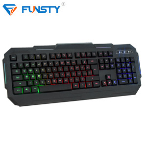 Tốt nhất Ngân Sách Có Dây Đầy Màu Sắc Bàn Phím Chơi Game Cho Game Thủ - Product Image 1