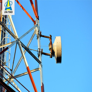 100 pies autoportantes de acero galvanizado en caliente galvanizado GSM LTE antena celular móvil telecomunicaciones bts refugio - Product Image 4