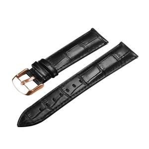 Cinturino per orologio marrone nero da 20mm alligatore braccialetti in vera <span class=keywords><strong>pelle</strong></span> di mucca in <span class=keywords><strong>coccodrillo</strong></span> moq basso in stock <span class=keywords><strong>cinturini</strong></span> in vera <span class=keywords><strong>pelle</strong></span> - Product Image 2
