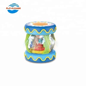 Mano jugar enseñanza temprana actividad carrusel bebé tambor de juguete para la venta - Product Image 1