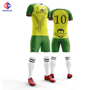 Football sportswear men's top and bottom set training sweat-absorbent quick dry sports clothing - Product Image 2