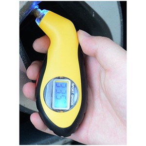 En gros <span class=keywords><strong>100</strong></span> PSI anti-dérapant Voiture Rétroéclairage Haute précision LCD Numérique Jauges De Pression Des Pneus - Product Image 5