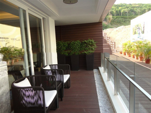 Giá khuyến mãi hollow composite <span class=keywords><strong>decking</strong></span> hội đồng quản trị cho ban công không thấm nước <span class=keywords><strong>wpc</strong></span> sân thượng <span class=keywords><strong>decking</strong></span> - Product Image 5