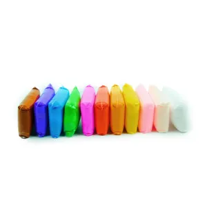 12 สีอัจฉริยะ Play Dough Plasticine ชุดเด็กตลกและสร้างสรรค์ Playdough