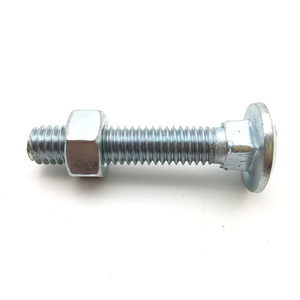 General Purpose Carbon Steel Round Head Metric &amp; Inch Coach <strong>Bolts</strong> Bright Zinc Plated <strong>Carriage</strong> <strong>Bolt</strong> - Product Image 5