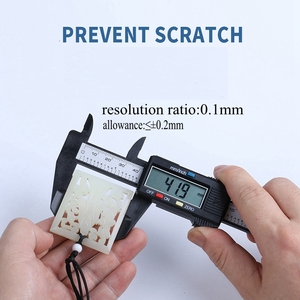 0-150mm strumenti di misurazione calibro a corsoio digitale in plastica ad alta resistenza 6 pollici Micron calibri a corsoio elettronici prezzo di fabbrica - Product Image 6