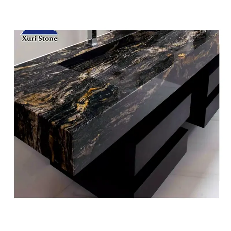 Elegante Cosmic Black Granit Arten Schwarz Farben Von Granitplatten