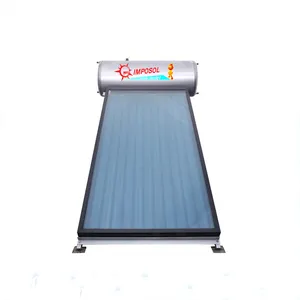 500L thermosiphon teile flache panel platte solarkollektor/warter heizung