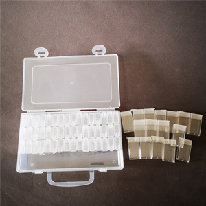 Boîte <span class=keywords><strong>de</strong></span> <span class=keywords><strong>rangement</strong></span> en plastique PP pour bijoux, peinture au diamant DIY, vente en gros, personnalisable, bon marché, 12, 24, 42, 64 emplacements - Product Image 5