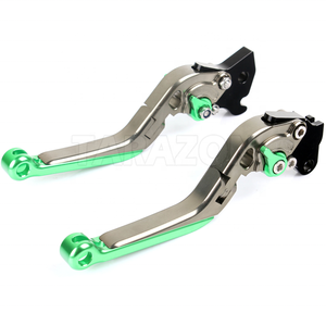Cnc réglable extensible plié embrayage leviers de frein pour <span class=keywords><strong>KAWASAKI</strong></span> Z750 ZRX1100 <span class=keywords><strong>ZZR</strong></span> 1100 <span class=keywords><strong>1200</strong></span> VN 1500 1600 ZZR1400 er - er - - Product Image 3
