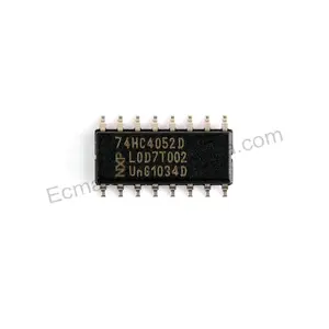 جهاز موكس 2 X 4:1 4 OHM 16SOIC IC74HC4052D عالي الجودة من ECMart