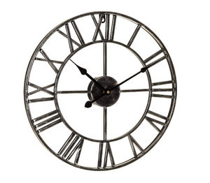 Nero antico Metallo <span class=keywords><strong>Orologio</strong></span> <span class=keywords><strong>Da</strong></span> <span class=keywords><strong>Parete</strong></span> Decorativo 16 'di Ferro <span class=keywords><strong>Numeri</strong></span> <span class=keywords><strong>Romani</strong></span> 40 centimetri OROLOGI <span class=keywords><strong>Da</strong></span> <span class=keywords><strong>Parete</strong></span> Movimento Al Quarzo Soggiorno Antico stile - Product Image 4