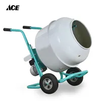 Portable Electric Cement and Mortar Mixer, 160L