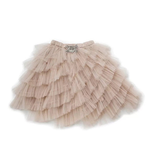 Splendida Estate Dei Capretti di Usura Delle Ragazze Puffy Pannello Esterno di <span class=keywords><strong>Tulle</strong></span> Velo Rosso A Strati Pannello Esterno del Tutu - Product Image 2